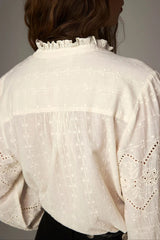 MAISON HOTEL RENATA BLOUSE IN CHANTILLY