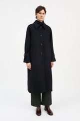 SKALL MACY COAT IN NAVY