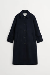 SKALL MACY COAT IN NAVY