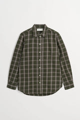 SKALL NICO SHIRT IN GREEN PLAID
