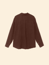 XIRENA X LEA MEYLAN CAROL SHIRT IN COCA BEAN
