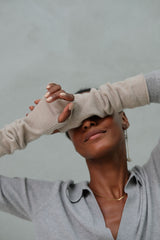 LISA YANG ASPEN ARM WARMERS IN SAND