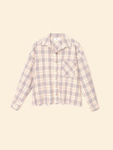 XIRENA FRANCIS SHIRT IN GREY MIST