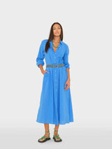 XIRENA BODEN DRESS IN CAPRI BLUE