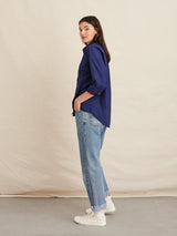 ALEX MILL OVERSIZED SHIRT IN BLUE
