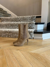 CATE BLANCHETT PRE-OWNED - Burberry Twill Ankle Boot SOLD