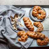 ONCE MILANO LINEN DISHCLOTH WITH LOOP IN NATURAL