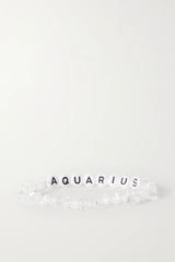 TBALANCE CRYSTALS AQUARIUS CLEAR QUARTZ BRACELET