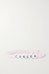 TBALANCE CRYSTALS CANCER ROSE QUARTZ BRACELET