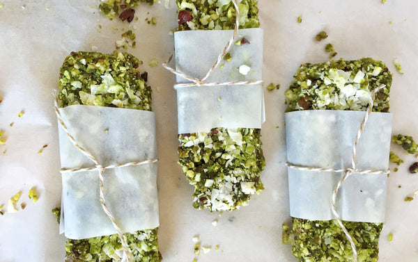 RADIANCE RAW MOSS MATCHA ENERGY BARS