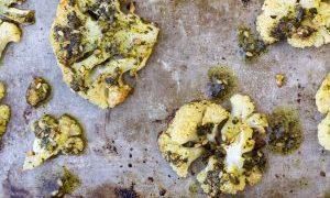GRILLED CAULIFLOWER WITH ZA'ATAR