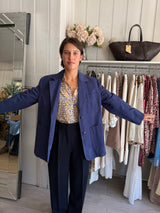 PRE-OWNED WEEKEND MAX MARA COTTON BLAZER M/L RRP £465