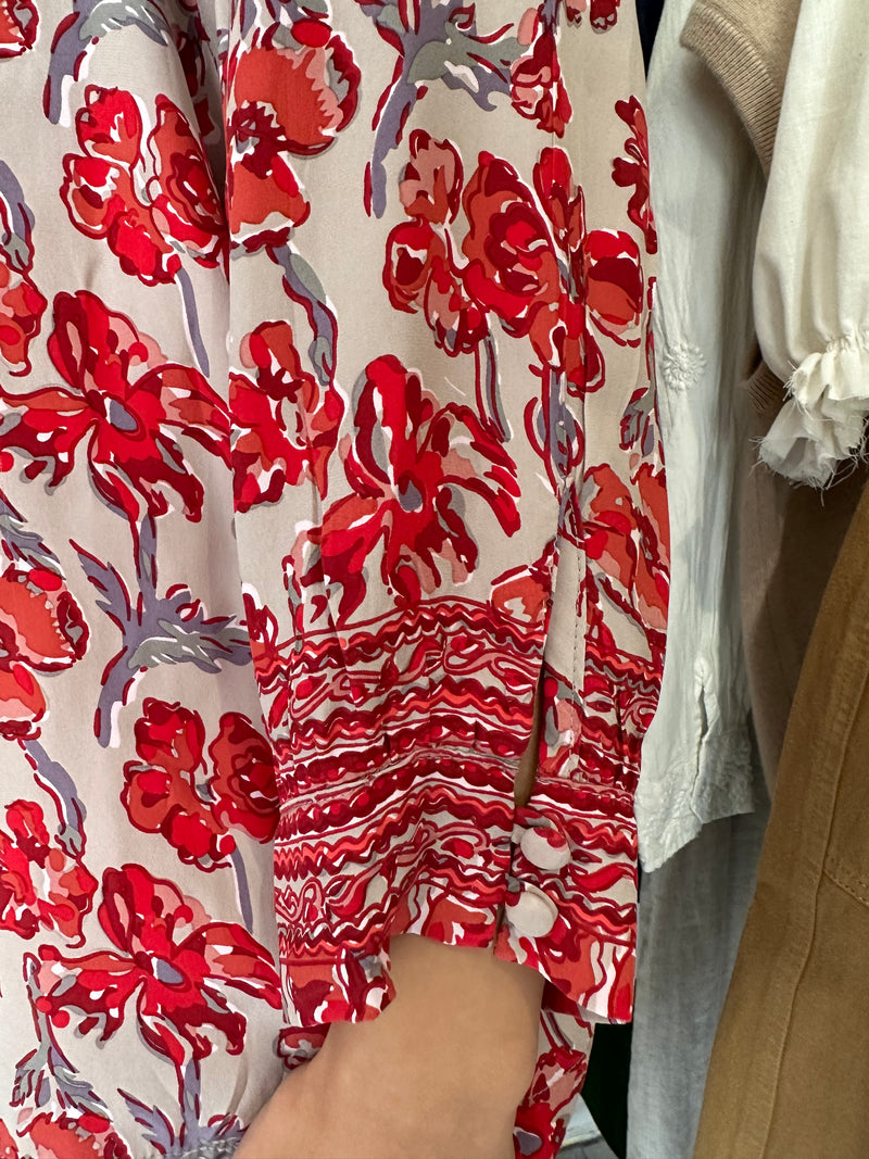 PRE-OWNED NATALIE MARTIN SILK BLOUSE S/M/L RRP £365