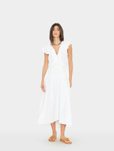 Xirena X LEA MEYLAN Lola dress in blanc