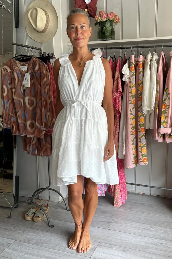 PRE-OWNED LOUP CHARMANT PATMOS DRESS O/S RRP £395