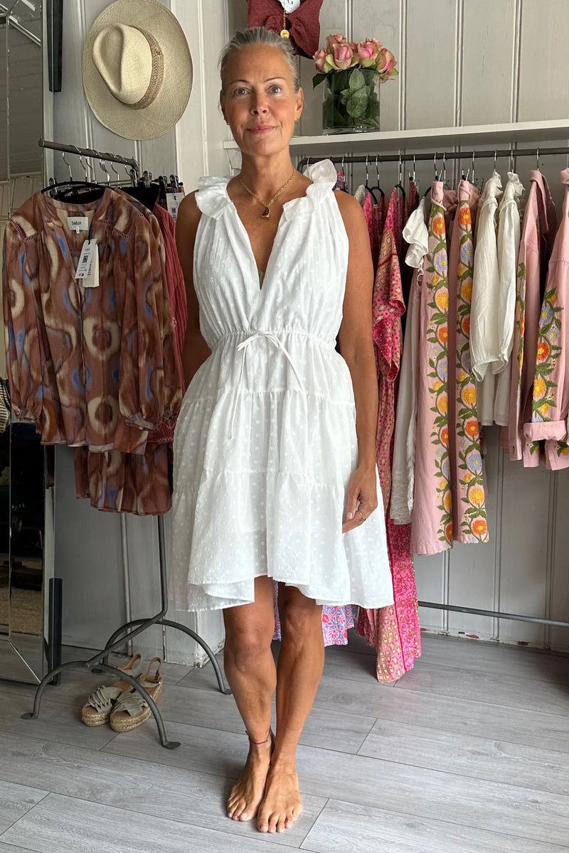 PRE-OWNED LOUP CHARMANT PATMOS DRESS O/S RRP £395