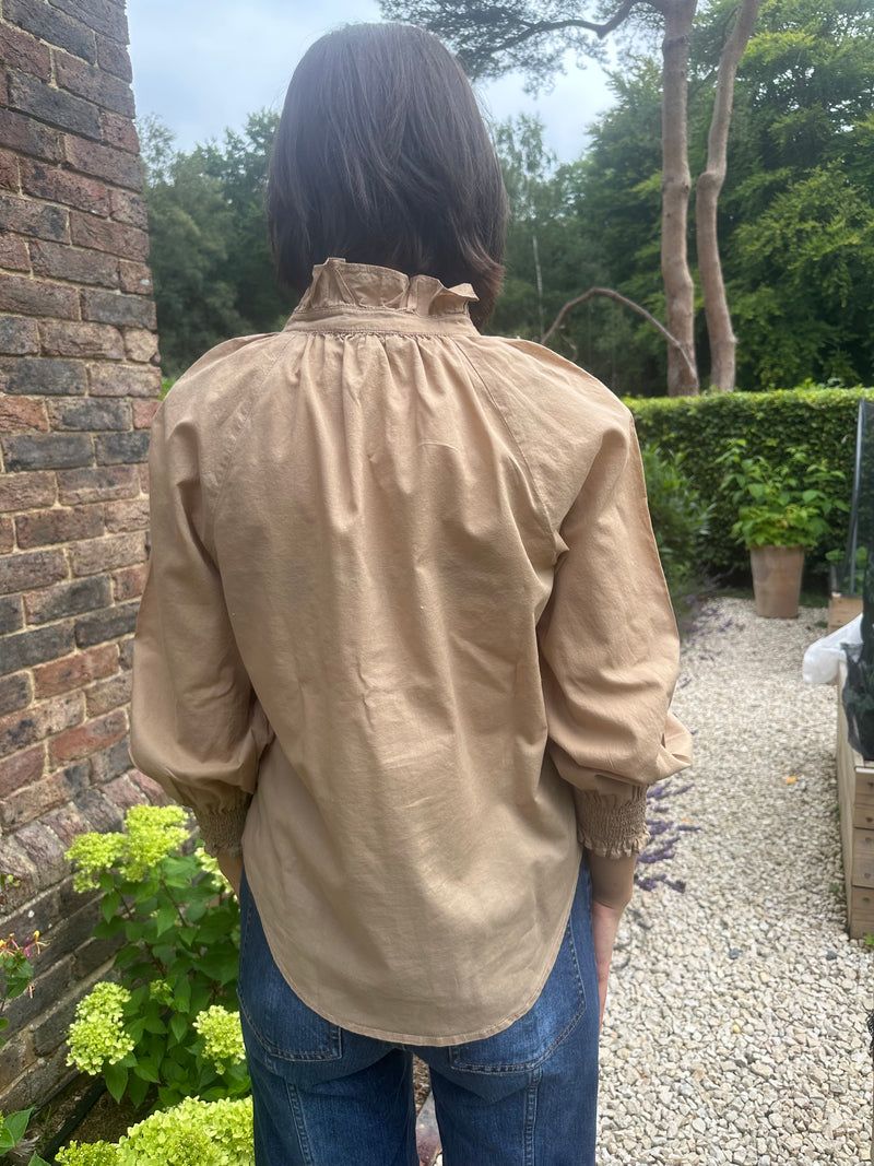 PRE-OWNED VERONICA BEARD BLOUSE XS RRP £265