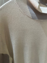 PRE-OWNED WEEKEND MAX MARA SILK-BLEND ROLL NECK M RRP £245