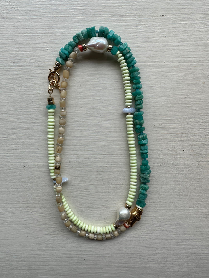 PRE-OWNED LIZZIE FORTUNATO CABANA NECKLACE RRP £425