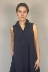 LABO ART ABITO DIEGO DRESS IN ATLANTIC