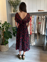 PRE-OWNED DVF DRESS 8/10 RRP £465