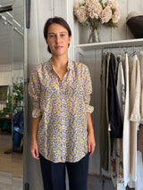 PRE-LOVED XIRENA SILK COTTON BEAU SHIRT M/L RRP £285