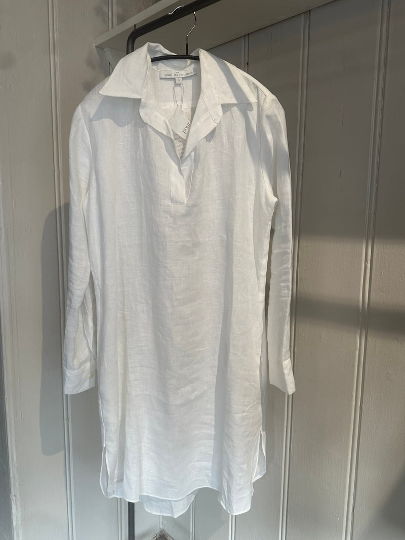 PRE-OWNED POUR LES FEMMES LINEN COVER-UP S RRP £285