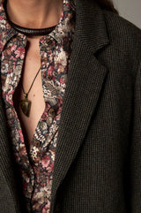 MAISON HOTEL CAMARON BLAZER IN DARK GREEN