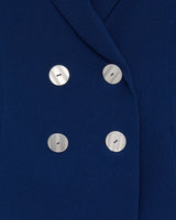 LORETTA CAPONI TILDE JACKET IN BLUEBERRY CREPE