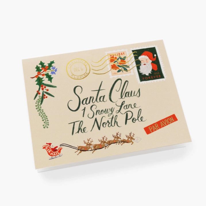 SANTA CLAUS BOX OF 8 CARDS