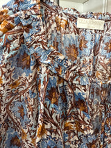 PRE-OWNED ULLA JOHNSON BLOUSE XS/S RRP £295