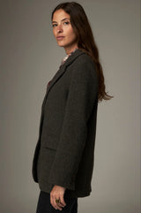 MAISON HOTEL CAMARON BLAZER IN DARK GREEN