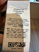 PRE-OWNED WEEKEND MAX MARA SILK-BLEND ROLL NECK M RRP £245