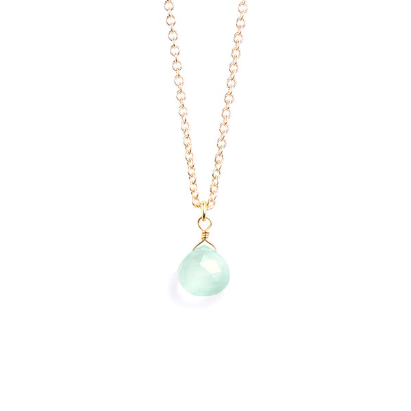 WANDERLUST CHALCEDONY NECKLACE