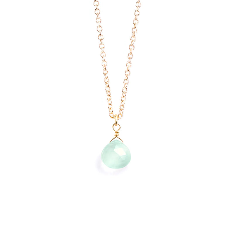 WANDERLUST CHALCEDONY NECKLACE