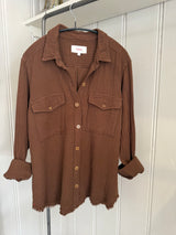 PRE-OWNED XIRENA X LEA MAYLAN GAUZE SHIRT M/L RRP £395