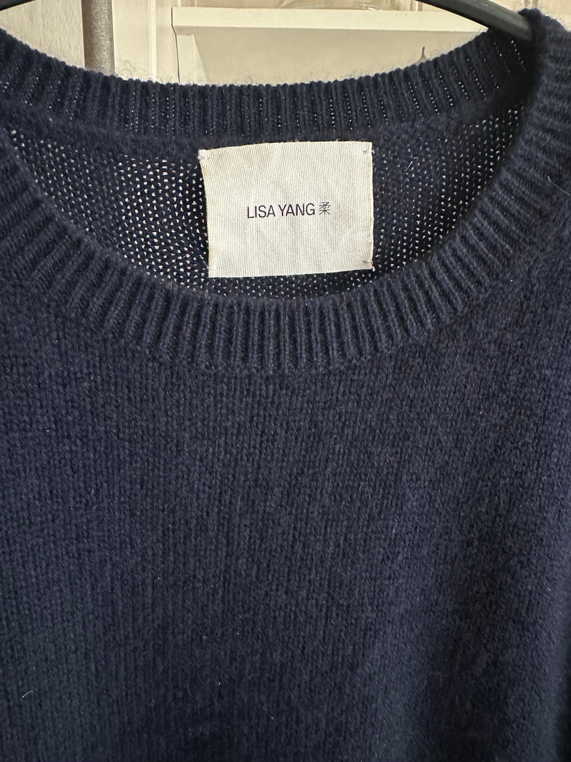 PRE-OWNED LISA YANG CASHMERE SWEATER S/M RRP £365