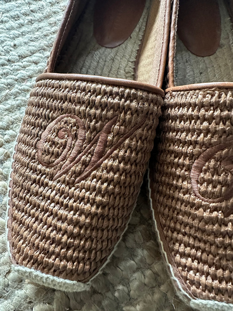 PRE-OWNED WEEKEND MARA MARA ESPADRILLES 39 RRP £225