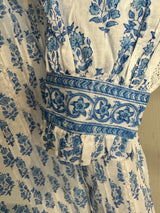 PRE-OWNED PINK CITY PRINTS BLOUSE M RRP £125