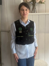 PRE-OWNED THIERRY COLSON WAISTCOAT S/M RRP £365