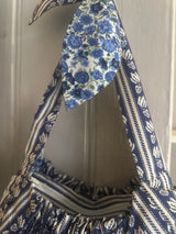 PRE-OWNED LORETTA CAPONI HAND EMBROIDERED TOTE RRP £295