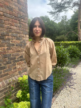 PRE-OWNED VERONICA BEARD BLOUSE XS RRP £265