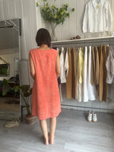 PRE-OWNED ( with tags! ) LORETTA CAPONI TOWELLING COVER-UP RRP £485