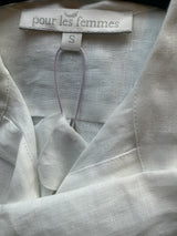 PRE-OWNED POUR LES FEMMES LINEN COVER-UP S RRP £285