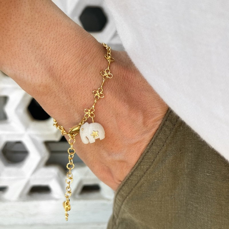 SARA LASHAY BABY HATHI MIRTHA BRACELET