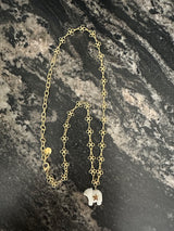 PRE-OWNED SARA LASHAY BABY HATHI MIRTHA NECKLACE RRP £345