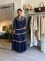 PRE-LOVED LORETTA CAPONI HAND EMBROIDERED BLOUSE S/M RRP £465