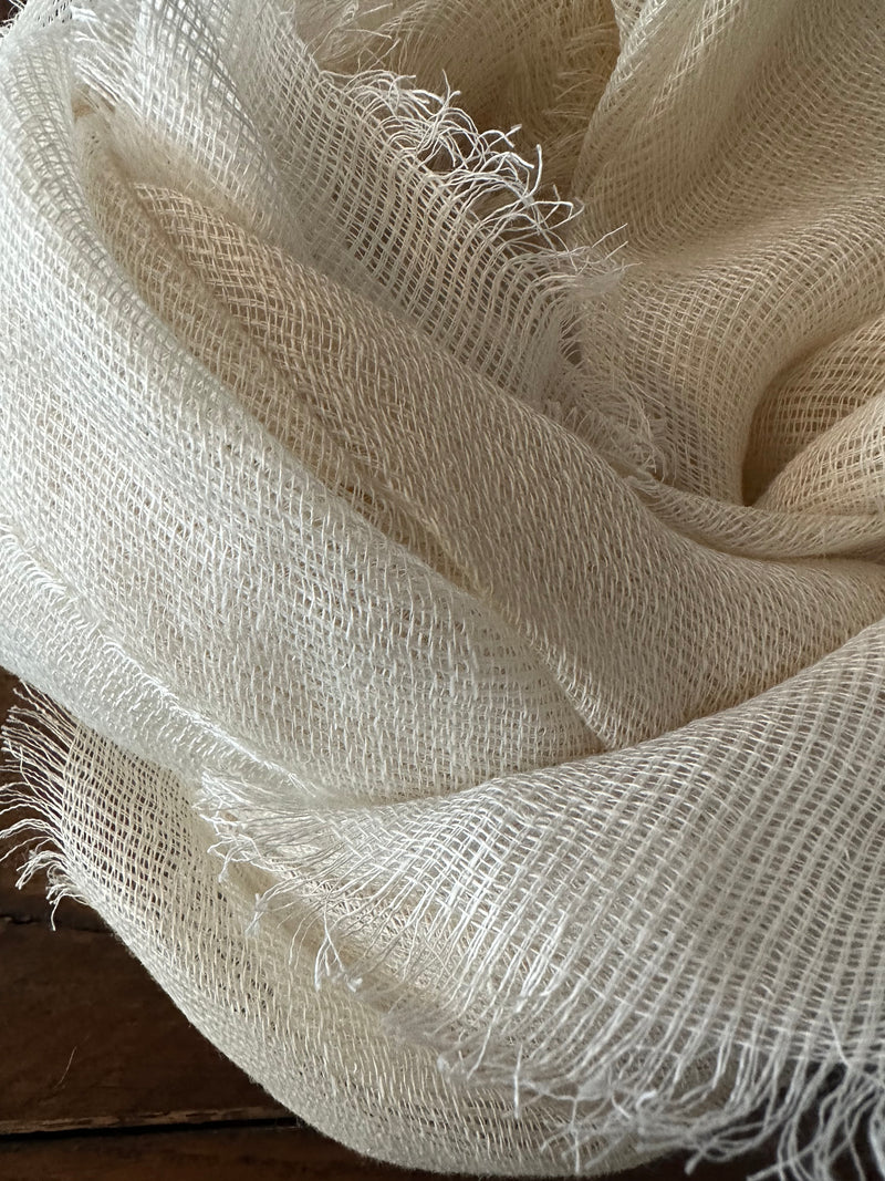 PRE-OWNED WEEKEND MAX MARA LINEN SCRAF RRP £165