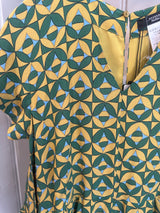 PRE-OWNED WEEKEND MAX MARA SILK JUMPSUIT M RRP £565
