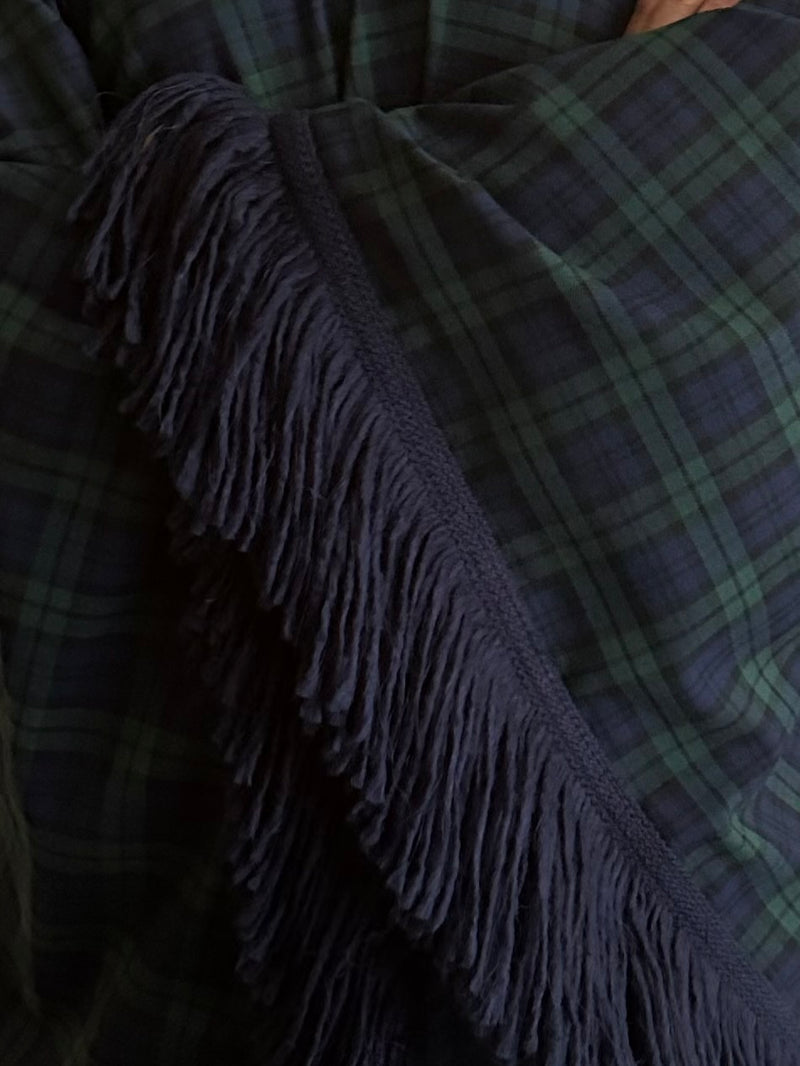 LORETTA CAPONI MAXI PONCHO IN COURMAYER